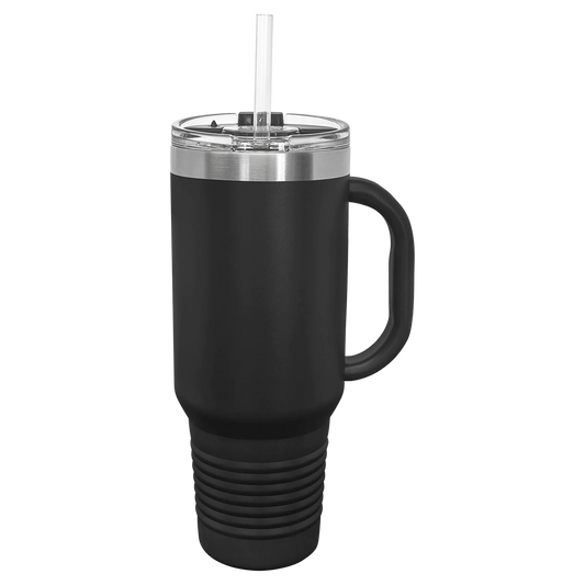 40oz Colorful Steel Travel Tumbler